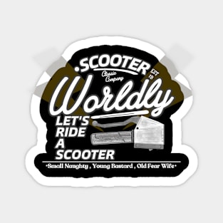 Worldy scooter Sticker